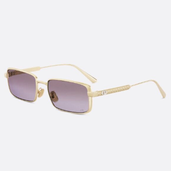 NEW DiorCannage S2U Gradient Purple Rectangular Sunglasses DIOR - Picture 1 of 5